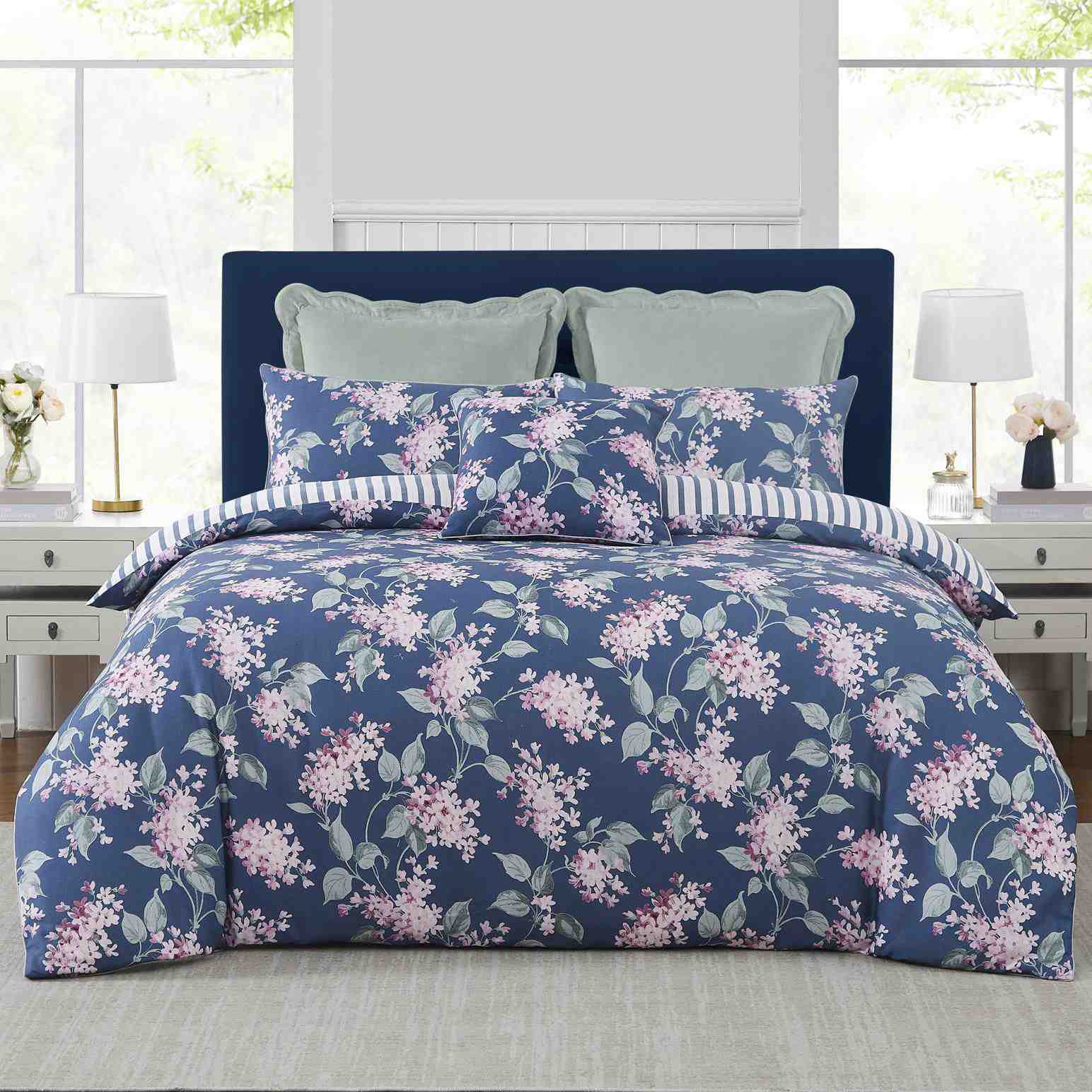 Laura Ashley Trailing Vintage Blossom Quilt Cover Set